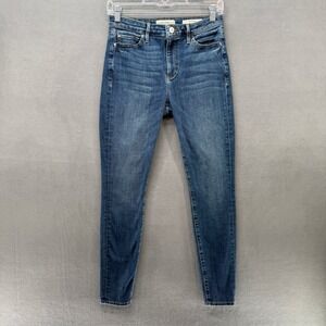 GUESS 1981 Skinny Jeans Womens 28 Medium Wash Blue Stretch Denim Retro